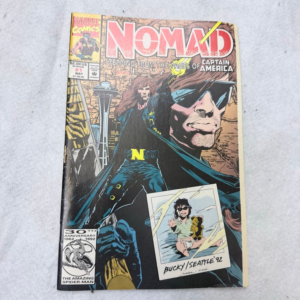 Nomad Comic Book Marvel 1 May 1992 Vintage